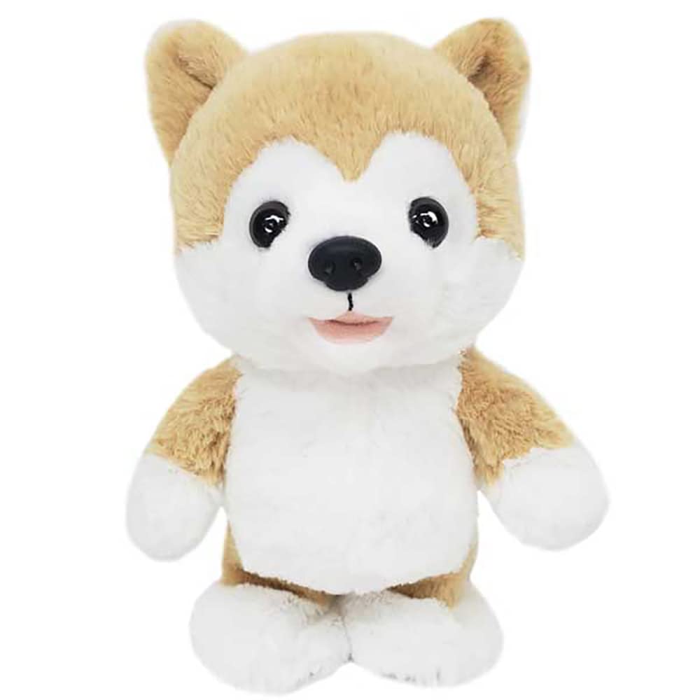 BESTEVER Moving Plush Toy, Talking, Walking Puppy, Akita Dog, 49074