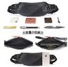 waist waist shoulder black Artisan-made pouch, bag, bag, crossbody, men's, unisex,
