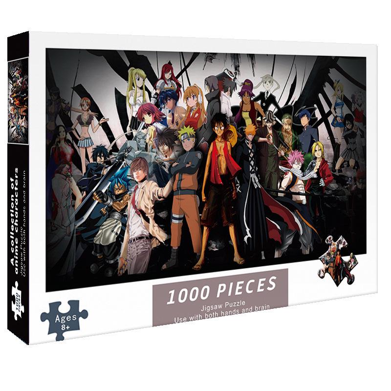 High Difficulty Anime Jigsaw Puzzle – 1000 Pieces Pikachu Starry Sky for Adults & Children