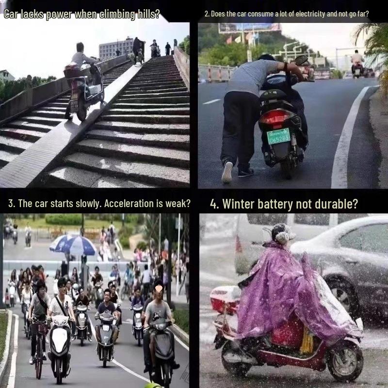 Universal Black Technology Electric Vehicle Range Extender for 2-3 Wheelers