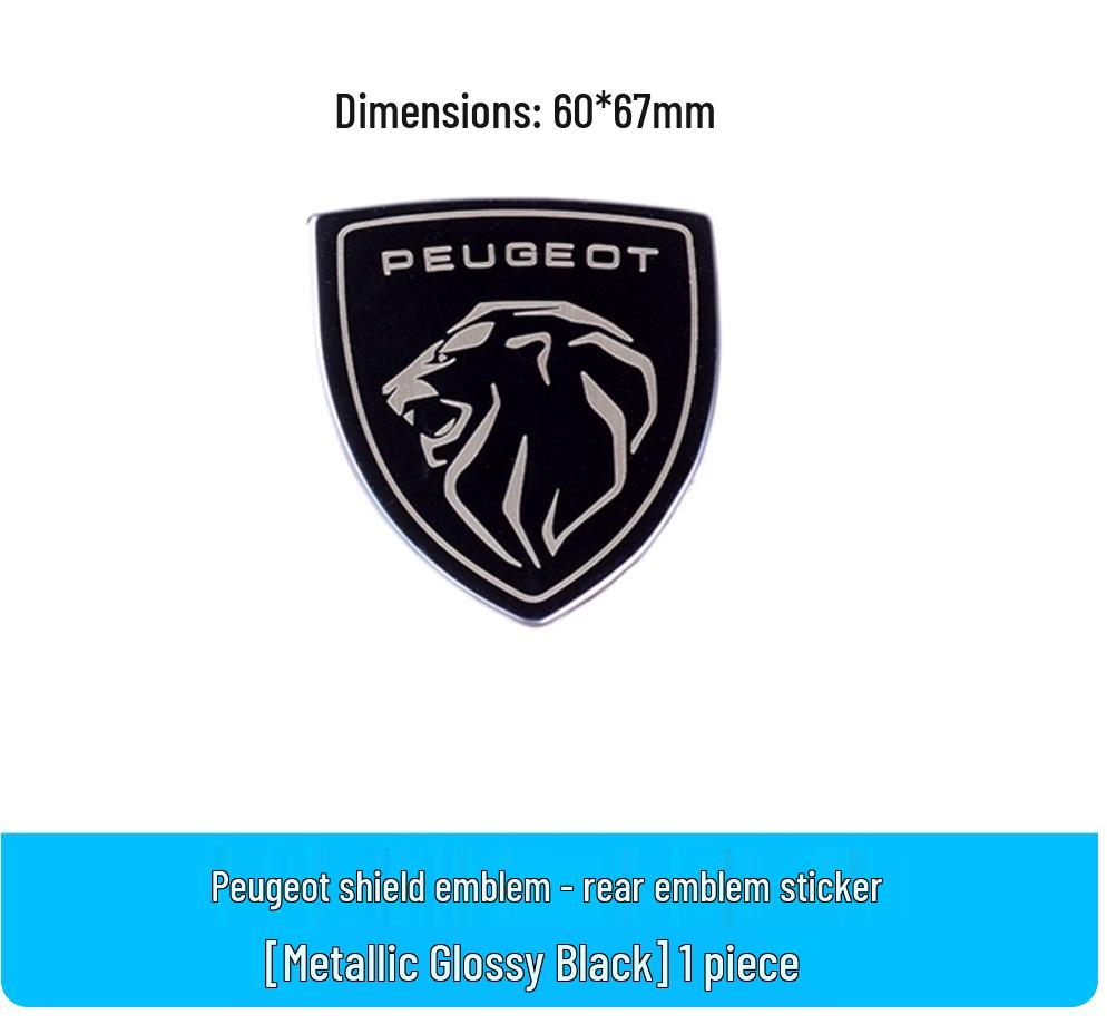 Decorative Wheel Caps & Stickers for Peugeot Models: 4008, 5008, 3008, 308, 408, 508L.