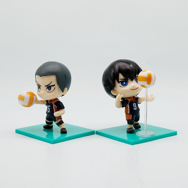 NEW Haikyuu!! Action Figures Trendy Collectible PVC Figure - Hinata Shoyo Kageyama Tobio - Anime Surprise Gift Doll