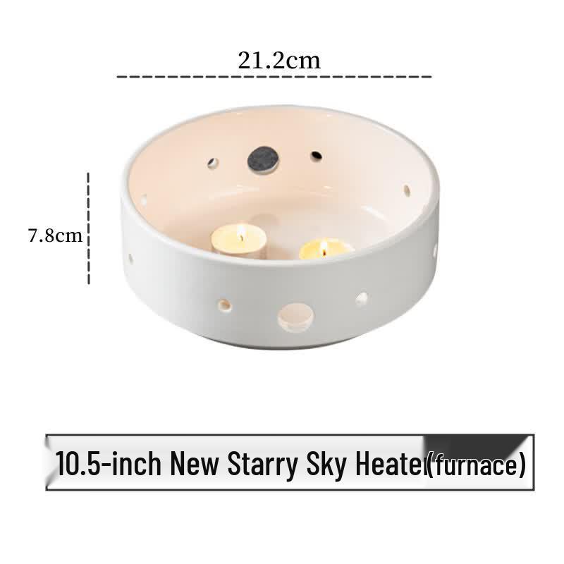 Yujia Ceramic Heated Buffet Serving Dish