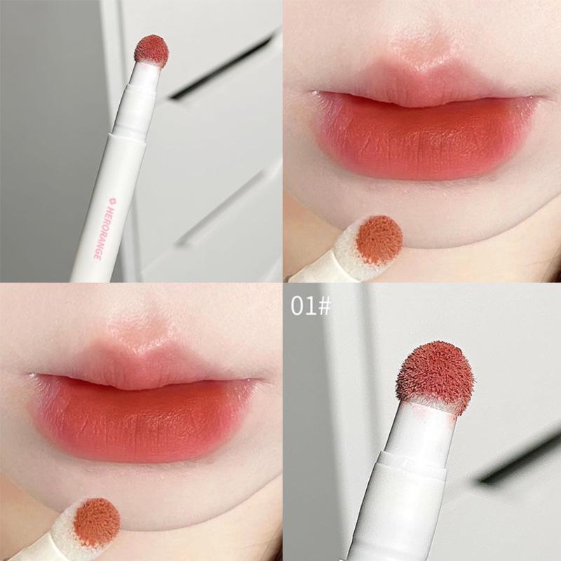 

Soft & Velvety Plush Cushion Lip Cream: Whitening, Versatile, Matte, Long-Lasting, Waterproof, Subtle-Nude Lip Powder & Lipstick