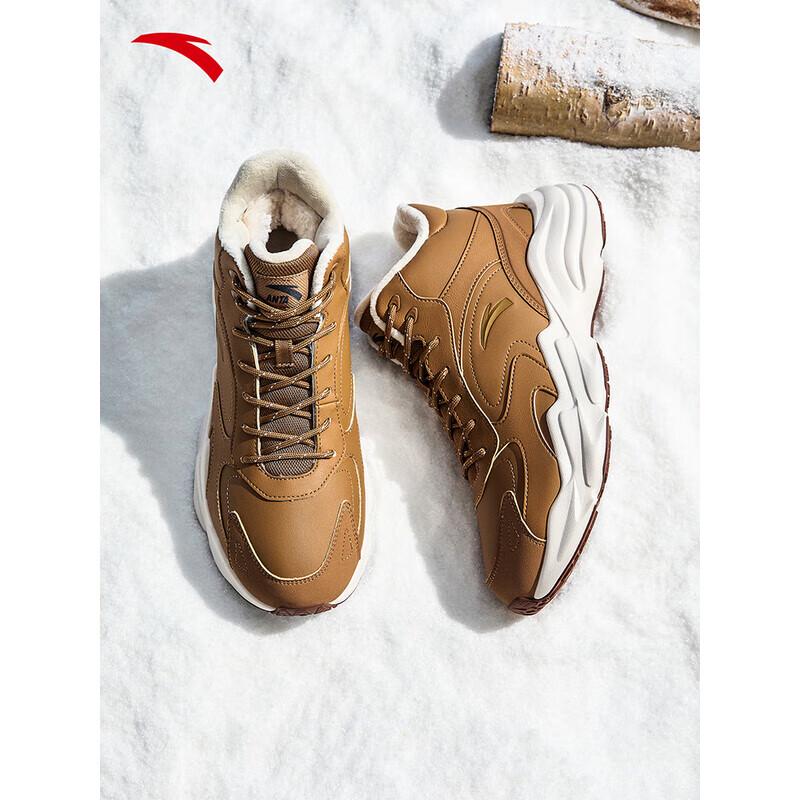 ANTA Walker Men s Fleece-Lined High-Top Winter Casual Shoes 42 4900₽