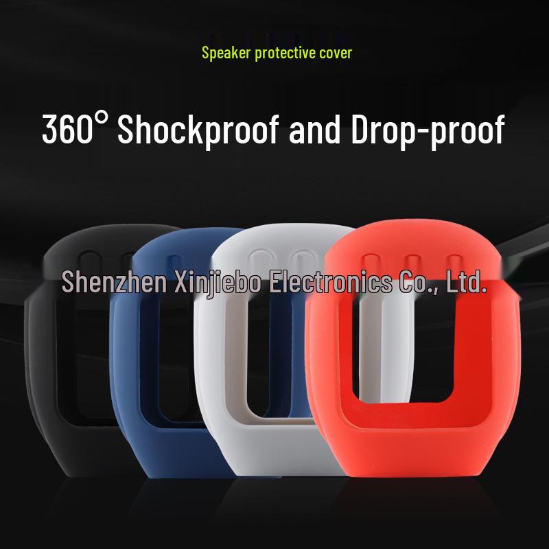 JBL Clip 4 Protective Silicone Case - Portable Wireless Bluetooth Speaker Storage Bag