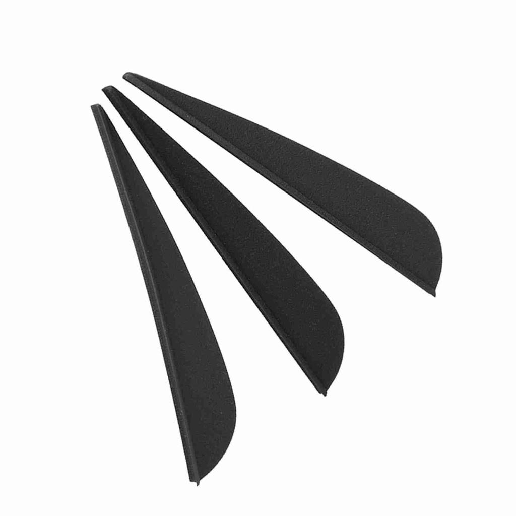 12 PCS 3 Inches Feather DIY Arrow Fletching Accessories for Archery Hunting Shooting