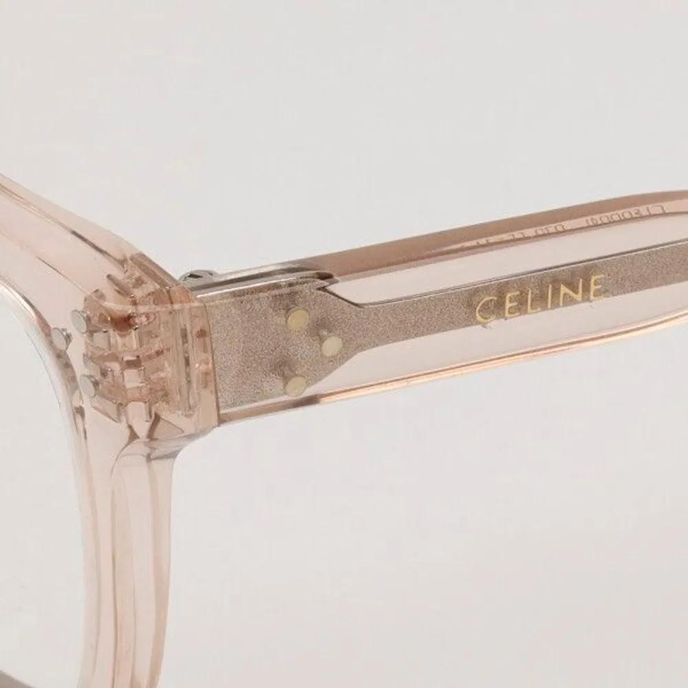 [Celine] Eyeglass Frame CL50094I 072 Transparent Beige Square Horn-rimmed