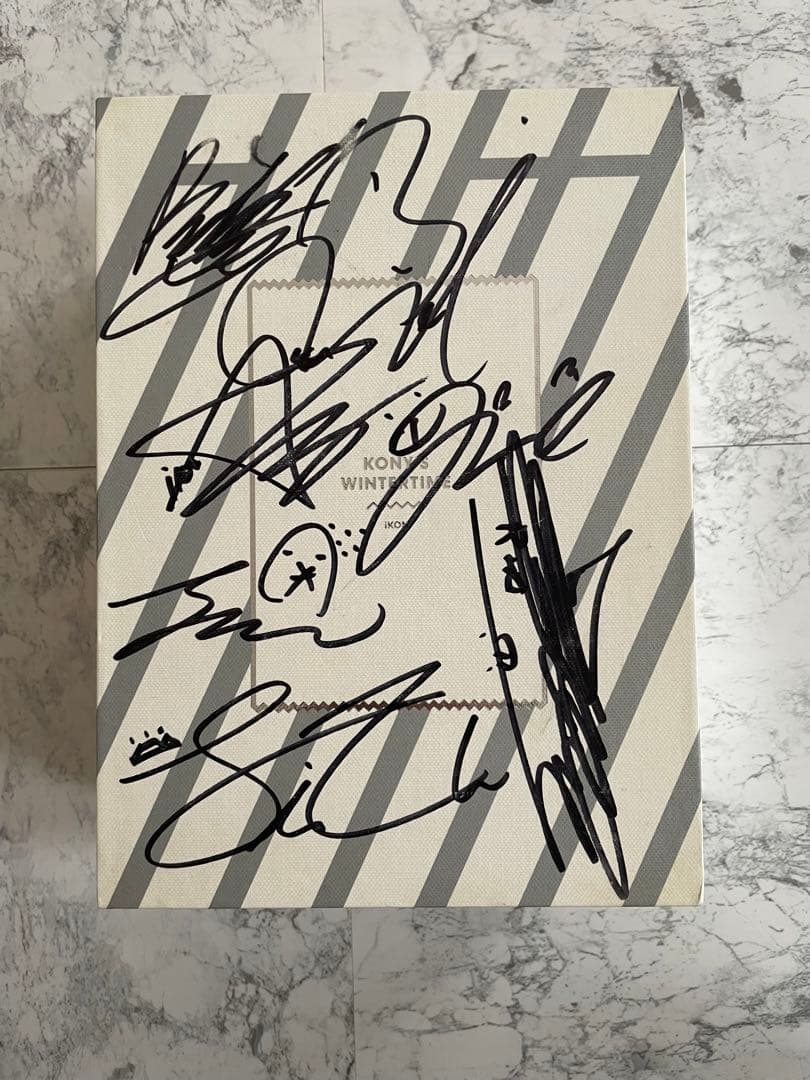 

[USED] Autographed iKON KONY S WINTERTIME DVD