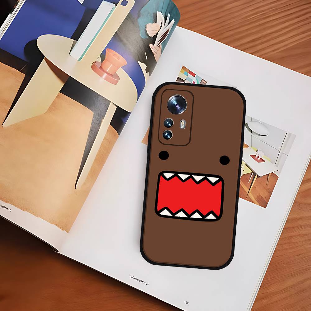Cute D-Domo Kun-s Phone Case For Xiaomi Redmi 13 12 13 12C 14C Redmi Note 14 13 12 Pro Plus 12S 11S 11 10S Soft Cover