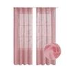 Tende trasparenti in marmo a 2 pannelli per camera da letto e soggiorno, dorate metallizzate, tasca per asta, privacy, glitter scintillanti per decorazioni natalizie, finestre