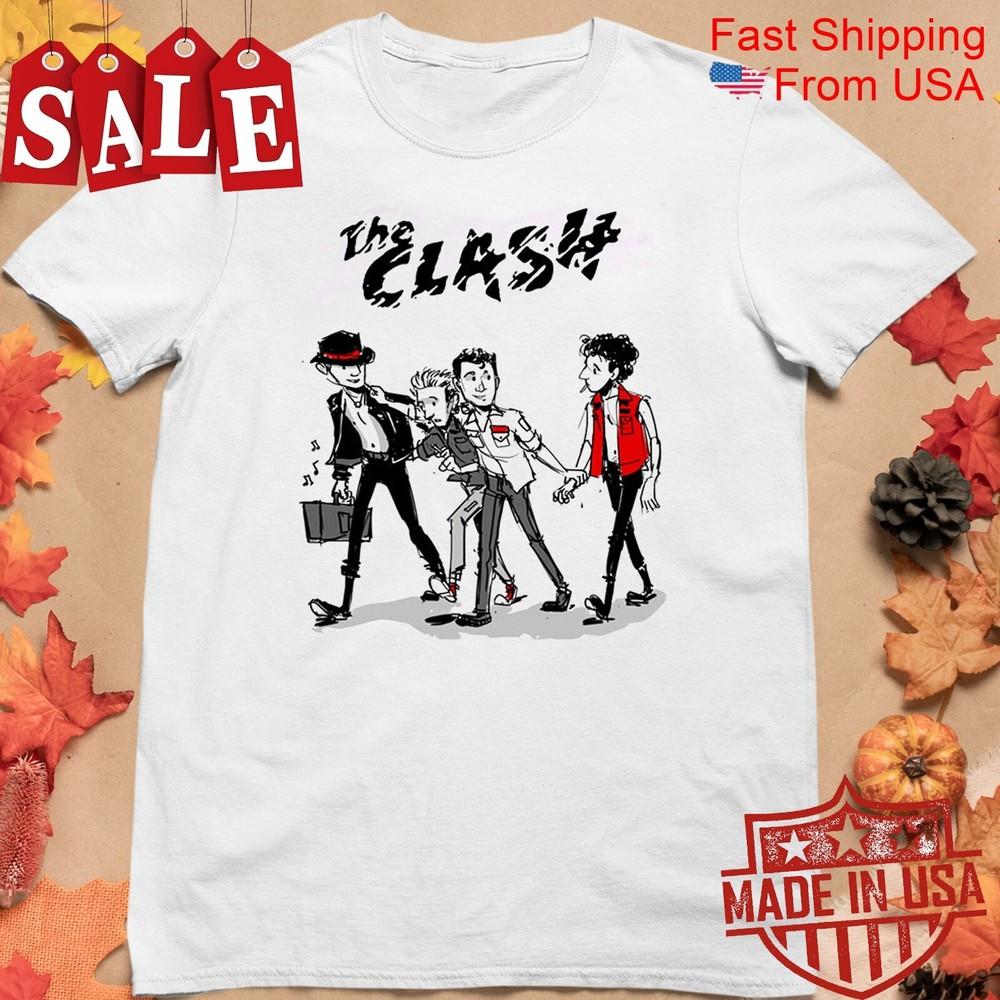 

The Clash band art Gift For Fans Unisex All Size Shirt 1RT1192 Unisex T-Shirt XXL