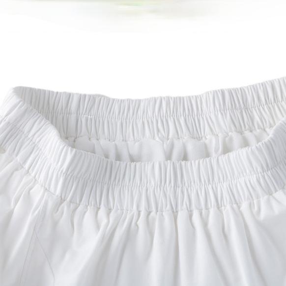 Sommar kvinnors Casual Mode Enfärgad ruched plisserad oregelbunden halvlång kjol