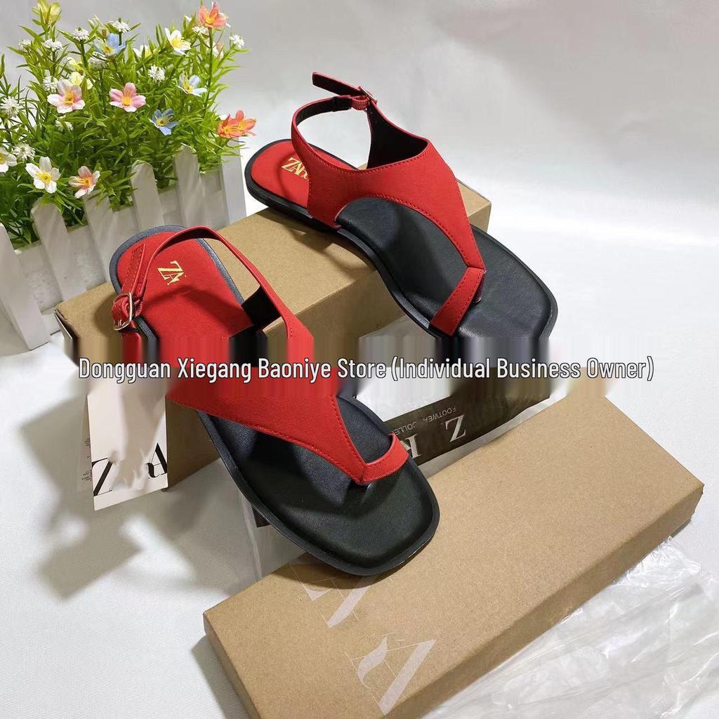 2025 Spring/Summer Non-Slip Breathable Flat Sandals - Versatile, Comfortable African Style Women's Shoes