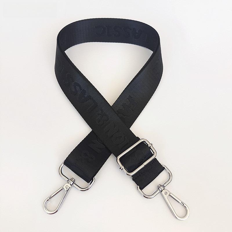 Nylon Bag Accessories Versatile Webbing Single Shoulder Oblique Span Long Shoulder Strap Adjustable 3.8 Wide Bag Strap