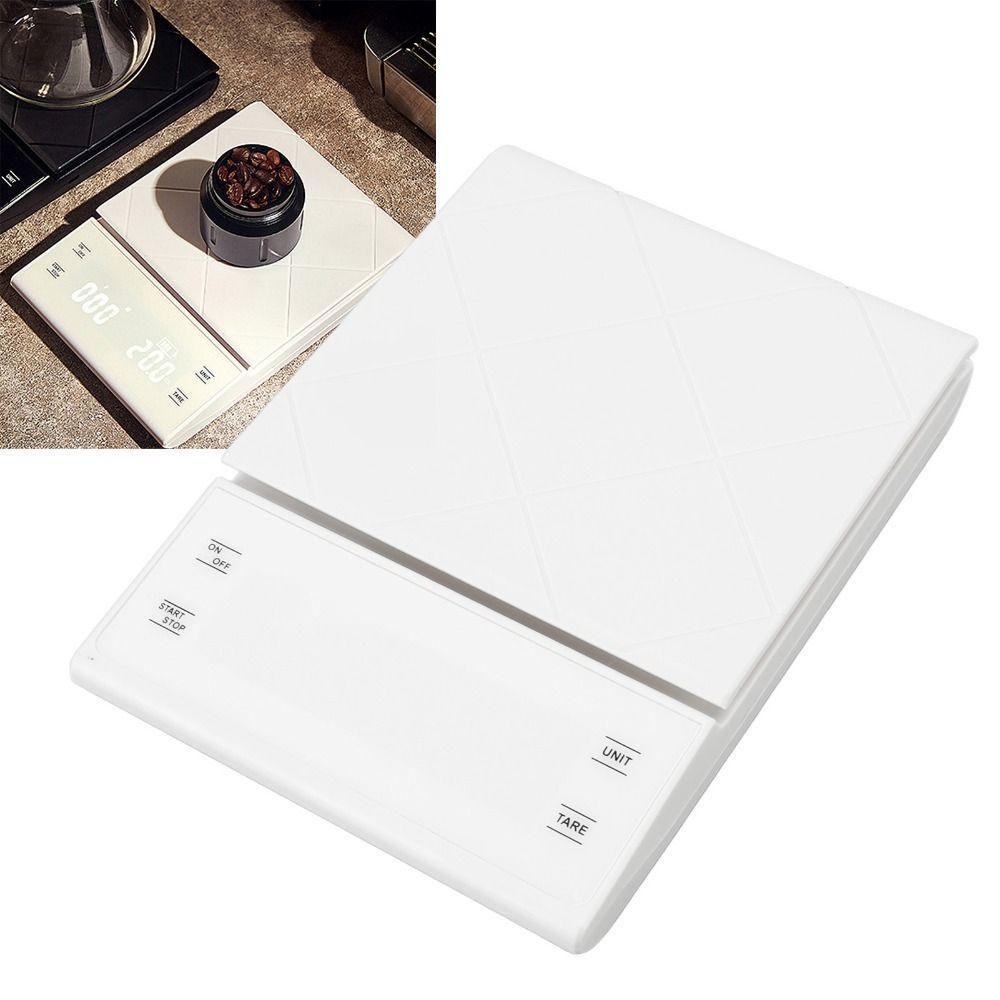 High Precision Electronic Jewelry Scale Battery Powered Food Scale Pour-Over Coffee