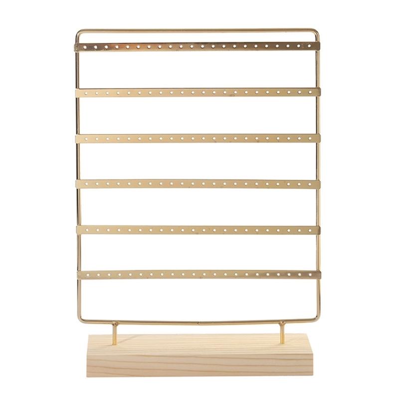 

Durable Jewelry Holder Stand Earring Rack with 6 Levels and 120 Slots 6 Layers Earrings Display Stand Jewelry Organizer 1