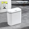 Pattumiera Intelligente Impermeabile IPX5 con Display LED, Coperchio Silenzioso e Attivazione a Pedale