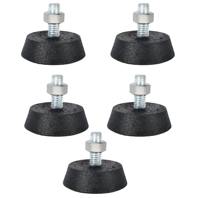 Regulable Bed Risers With Nonslip Base Replacement Heavy Type Fitness Equipment Leveling Feet Pad For Furniture Legs