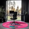 Trolls Printed Round Rug Carpet Chair Rug Area Rug Entryway Doormats,for Office Chair Living Room Bedroom Kitchen Room.