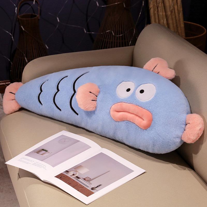 

Back Clownfish Pillow Bedroom Sofa Plush Toy Doll Cute Cartoon Design Soft Gift