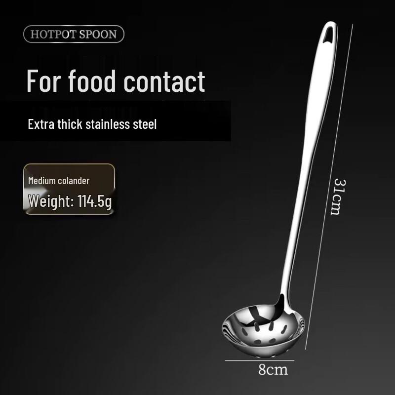 304 Stainless Steel Long Handle Ladle and Skimmer