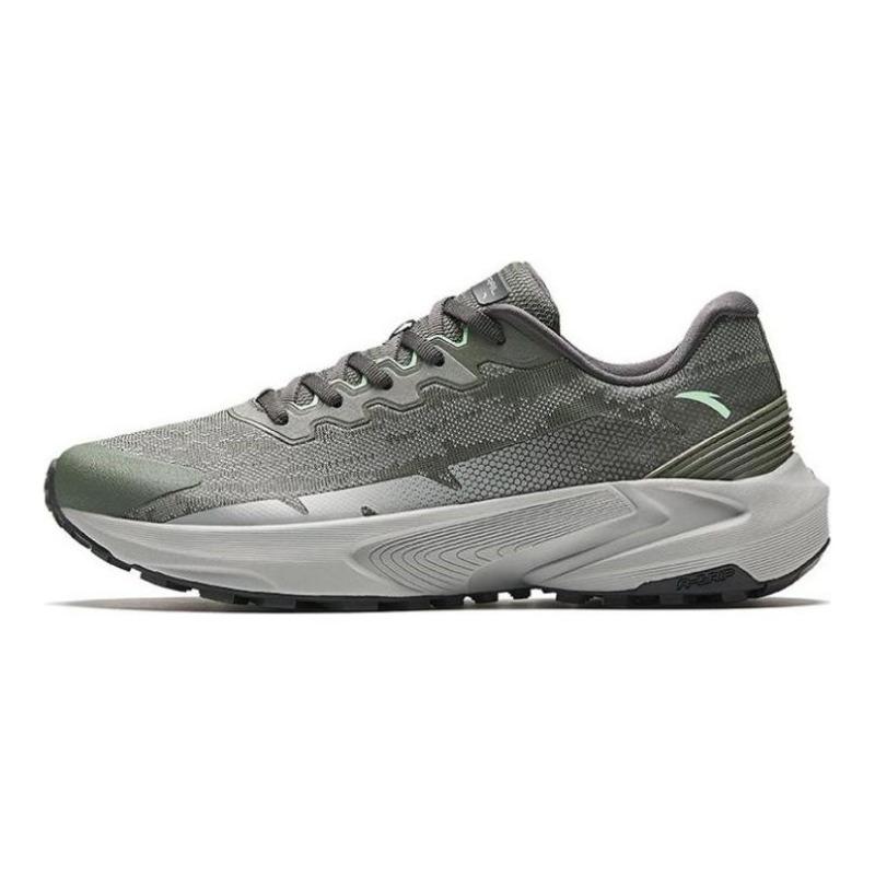 Anta Qilian men low-top cross-country running shoes blue grey 112345584-4 44