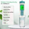 Digital PH Tester 7 In 1 TDS/EC/ORP/Temp/PH Meter Test Water Quality Monitor PH Tester For Household Drinking Hydroponics