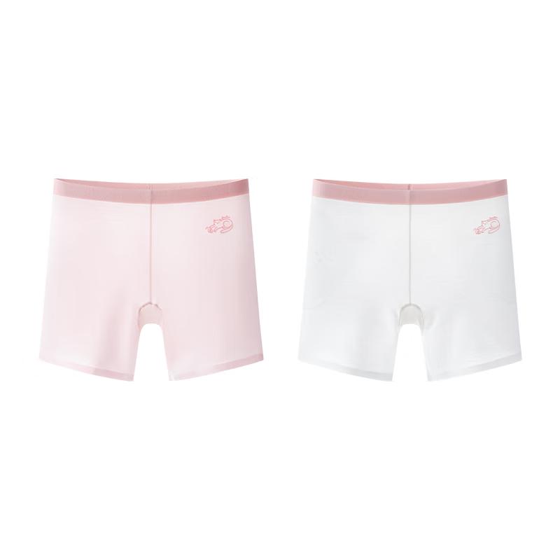 YEEHOO Girls  7A Antibacterial Modal Boxer Briefs (2-Pack) 140