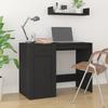 816785 vidaXL Desk Black 100x49x75 Cm Engineered Wood