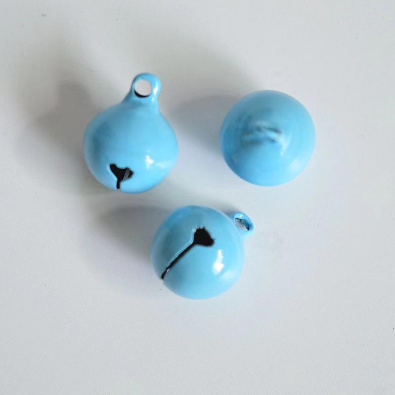 14CM Colorful Small Bell Keychain Pendant - DIY Pet and Christmas Decoration