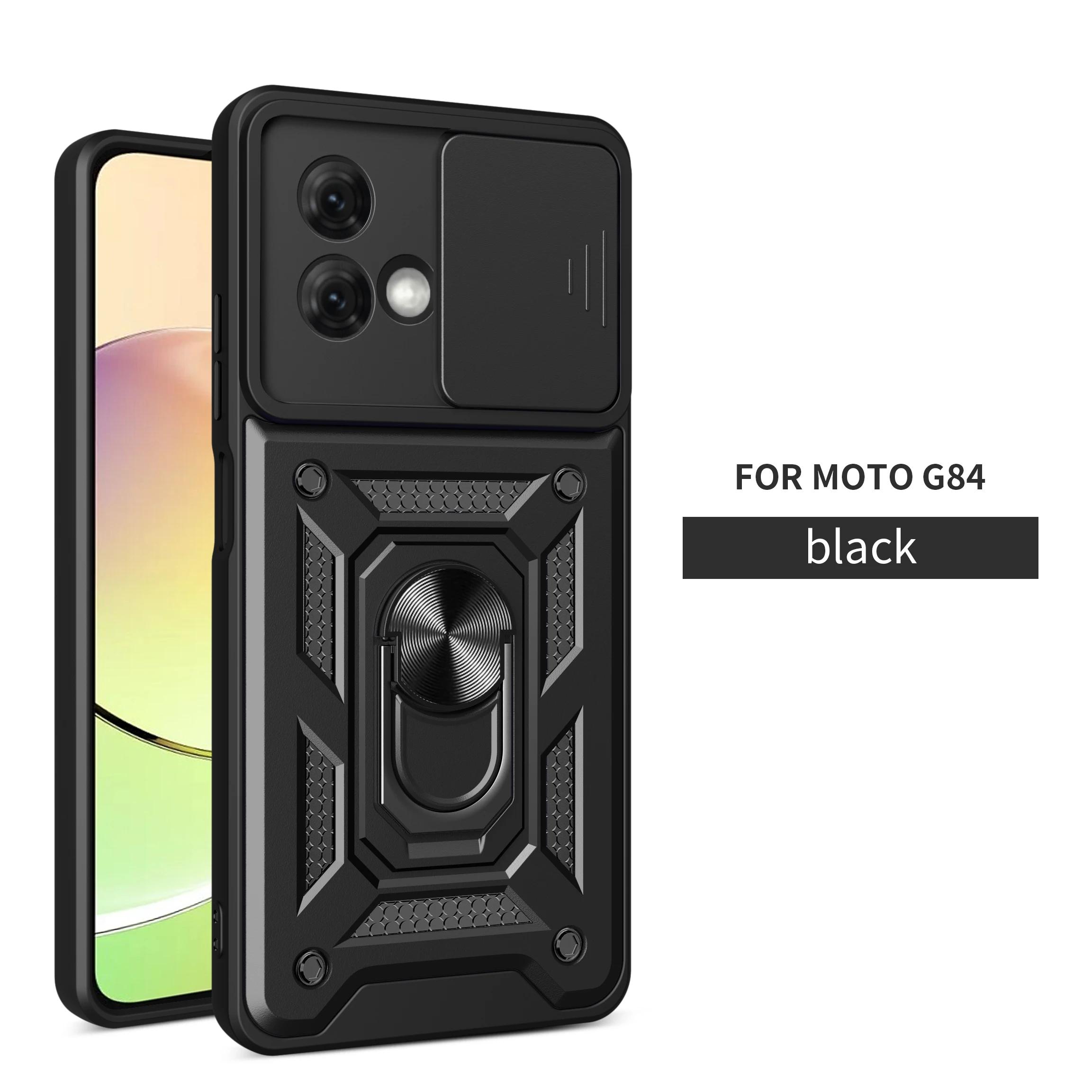 

Slide Lens Magnetic Car Ring Holder Case for Moto G 85 84 73 72 71 62 60S 32 30 24 22 20 14 10 04 Power 4G 5G Otter Cover Box For MOTO G71 5G