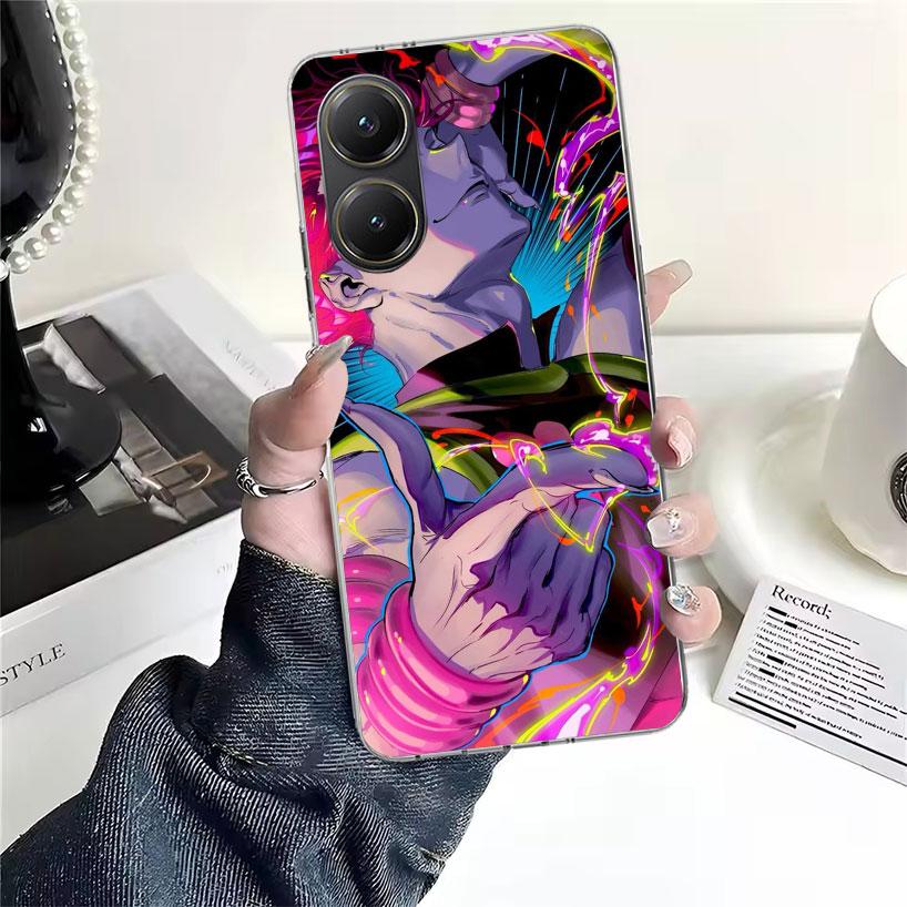 Huner X-Hunters Hisoka Soft Phone Case For Xiaomi Redmi 15C 15 13C 13 Poco X5 X6 X7 F7 Ultra M7 12C 12 10 10C 9C 9A 9T 9 Fundas