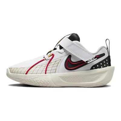 GT Cut 3 PS White Black University Red Kids Sneakers Bronzine FD7034-103
