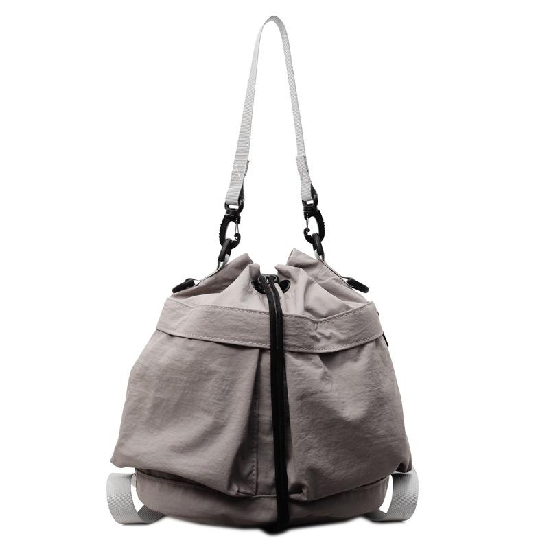 Crossbody Bag Women's Double Shoulder Bucket Bag New Casual Versatile Multi-back Method Commuting To Work Single Shoulder Crossbody Bag