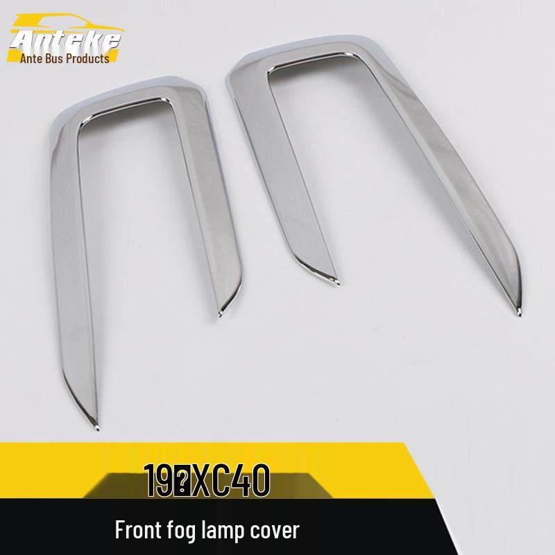 Ornament Acoperire Lumini de Ceață Față din Oțel Inoxidabil pentru 19 XC40