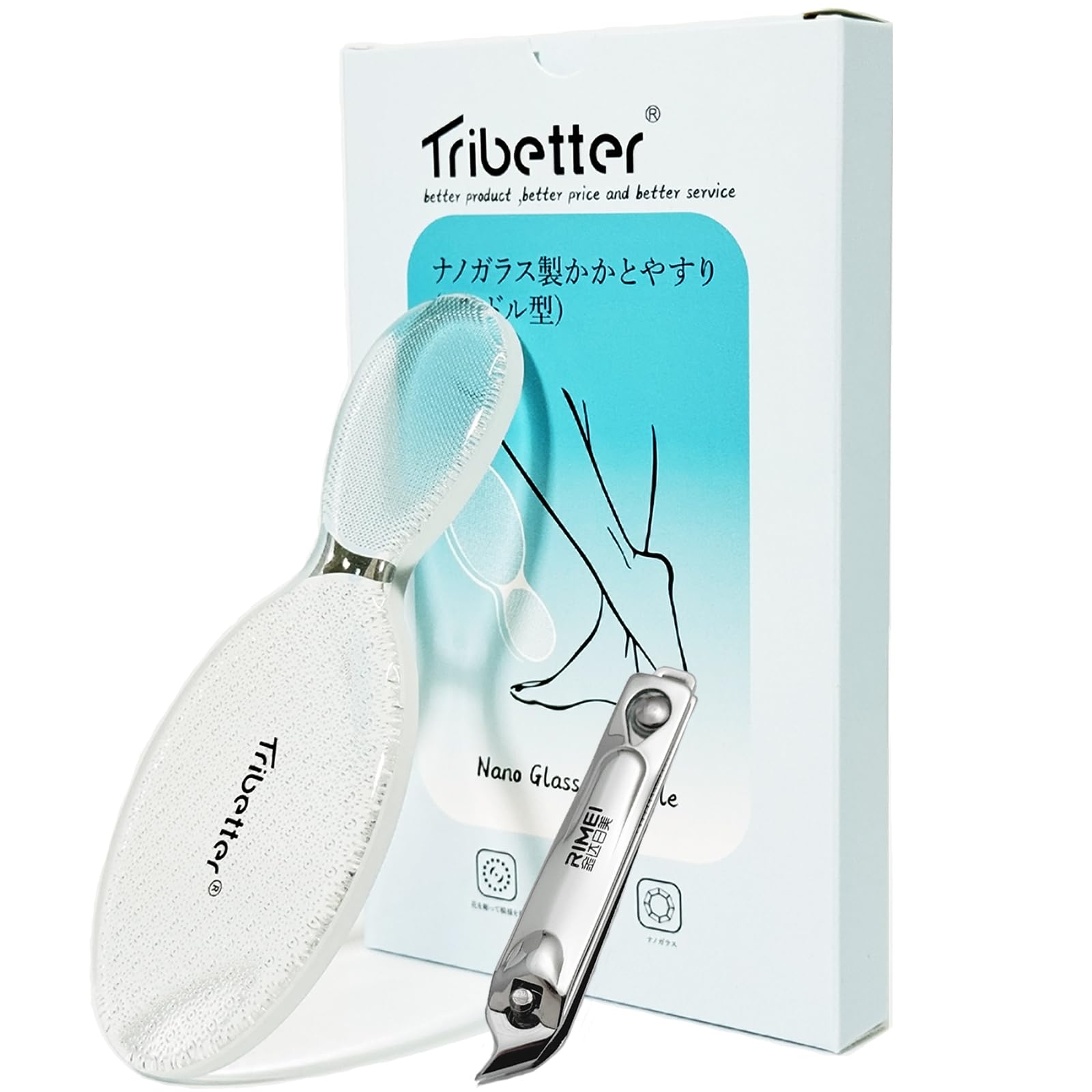 

Пемза Tribetter Nano Glass для мозолей на пятках и ногах, тип пилки с полной ручкой, двусторонняя, пилка, удаление, подошвы, пятки, уход, моющаяся, для влажного/сухого использования,