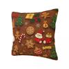 Christmas Pillow Case Cushion Cover Soft Printed Pillow Cover Novelty Pillowcases For Sofa Home Decorative