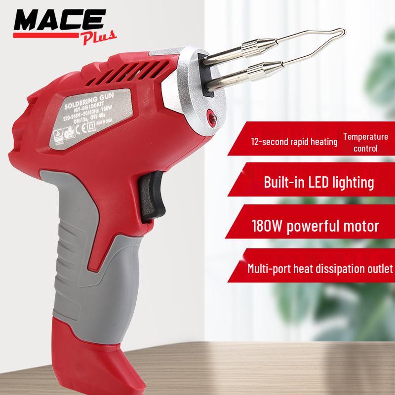 Industrial-Grade 180W Manual Solder Feed Gun with External Heating