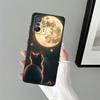 Cute Cat Funda Phone Cover Case for Xiaomi Mi 12X 11 12T Pro 11T 13 Lite 12 10T 14