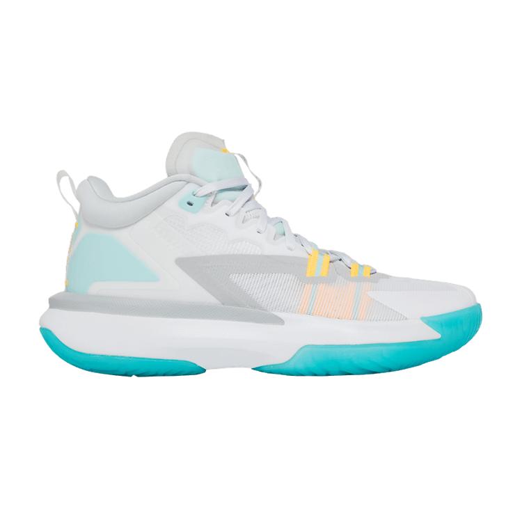 Air Jordan Zion 1 PF  White Dynamic Turquoise  41