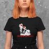Burn In Hell Epstein Shitpost Shirt, Graphic Print Unisex Tee