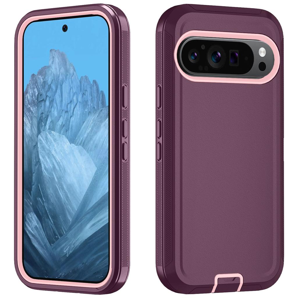 Armor Shockproof Case For Google Pixel 9A 8A Pro Heavy Duty Tough Dustproof Cover Camera Protection Case For Pixel 9 10 pro XL