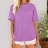 Women's Casual Round Neck T-Shirt Short Sleeve Top