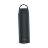 [With Handle for Convenient Carrying] Peacock Thermos Screw Mug Bottle Charcoal Gray 600ml Water Bottle Thermos Warm/Cold Magic Bottle Handle