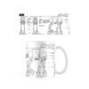 STAR WARS AT-AT Sketch Mug