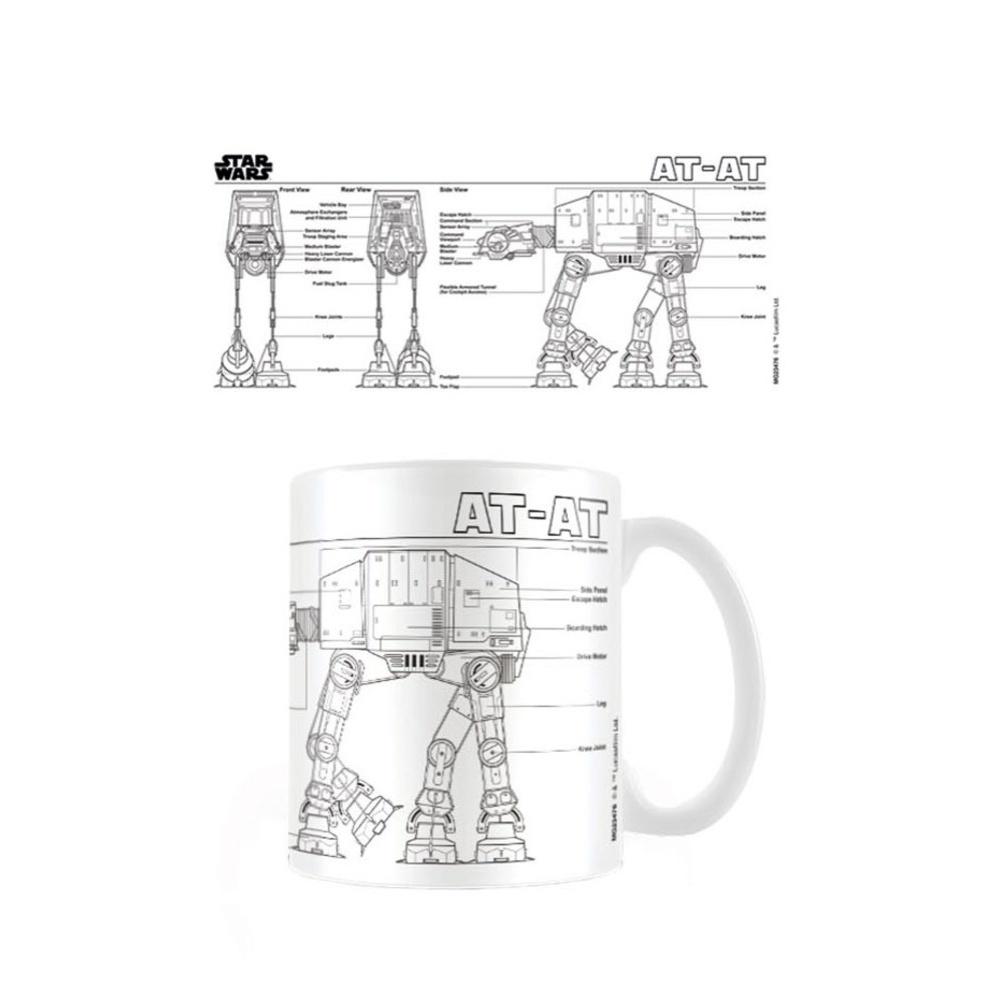 STAR WARS AT-AT Sketch Mug