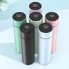 Termo de acero inoxidable dividido de 500 ml con pantalla de temperatura, aislado al vacío, ideal para exteriores, regalo para el Día del Padre.