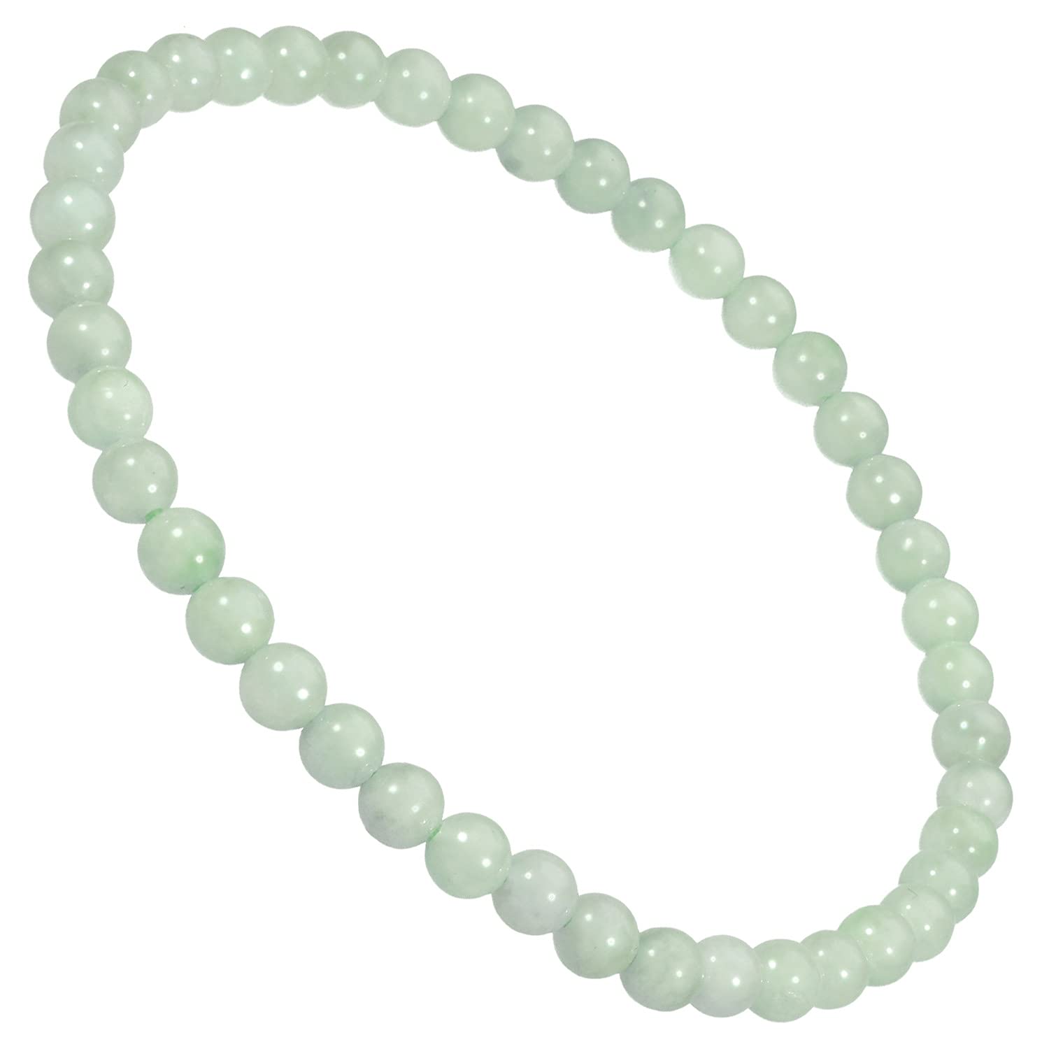 

Gin no Slim Jadeite Power Prayer Perfect for Simple Style [Shinjuku Kura] Bracelet, 4mm, Approx. 17.5cm (Women s Large), Stone, Women s, Beads, зелёный