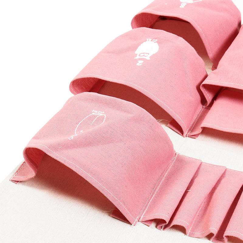 Schöne Cartoon-Eule für Zuhause, hängende Aufbewahrungstasche, Organizer, Behälter, Auto, Badezimmer, Tür, Kleiderschrank, Wand